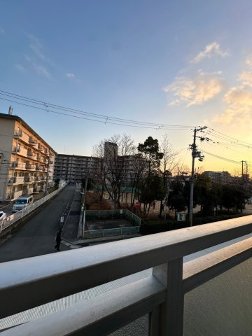 仁川リバーサイドハイツA棟の展望