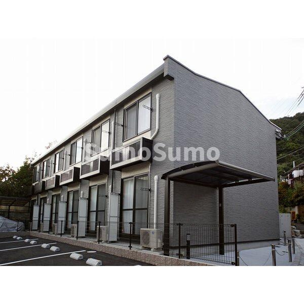 レオパレスアクアブルー青谷の外観