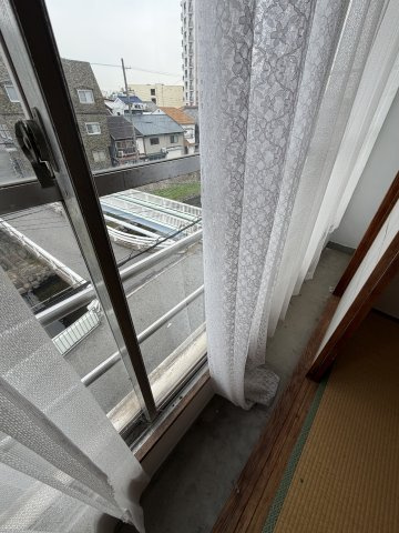 三村マンションのバルコニー