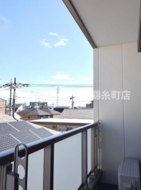 葛飾区高砂１丁目の賃貸マンションのバルコニー|別部屋のイメージ写真