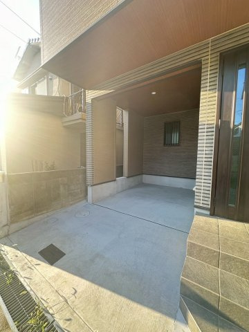 明石市藤江part2・戸建の駐車場|駐車場完備です