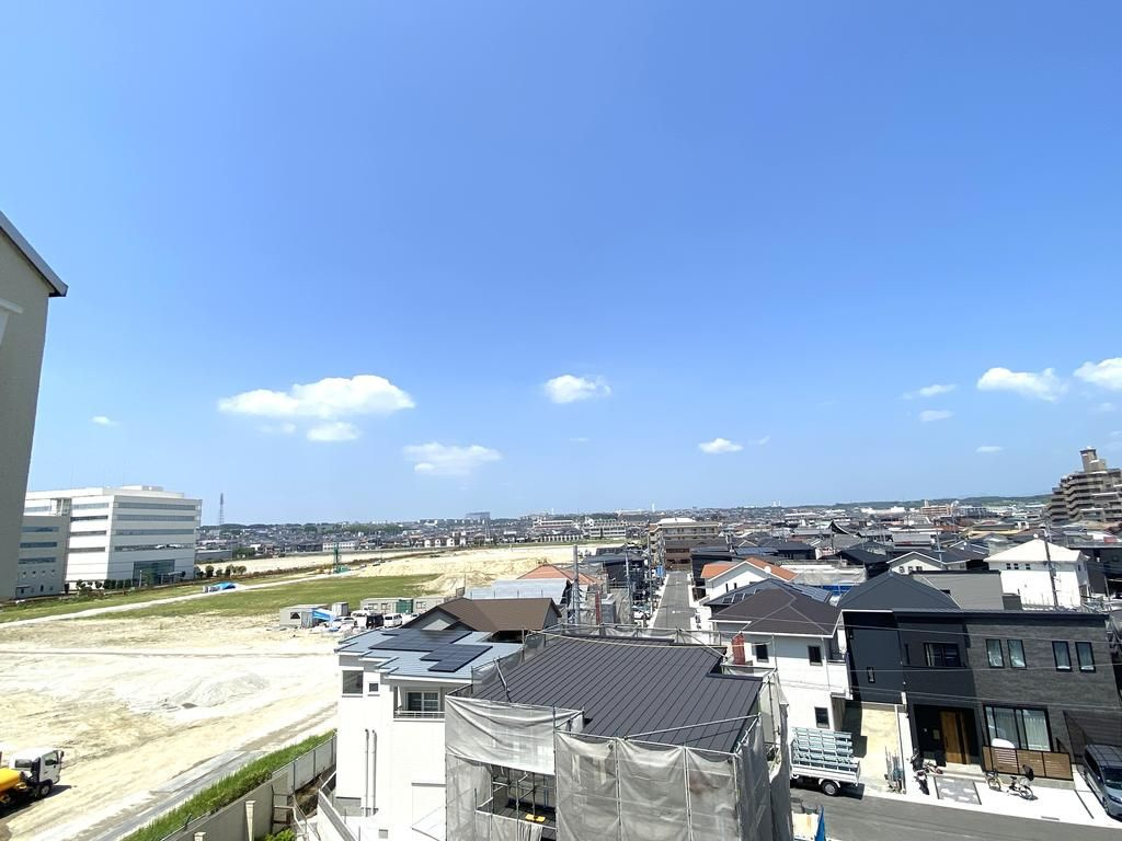 明石大窪住宅４号棟の展望