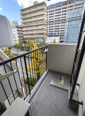 三宮パークハイムのバルコニー