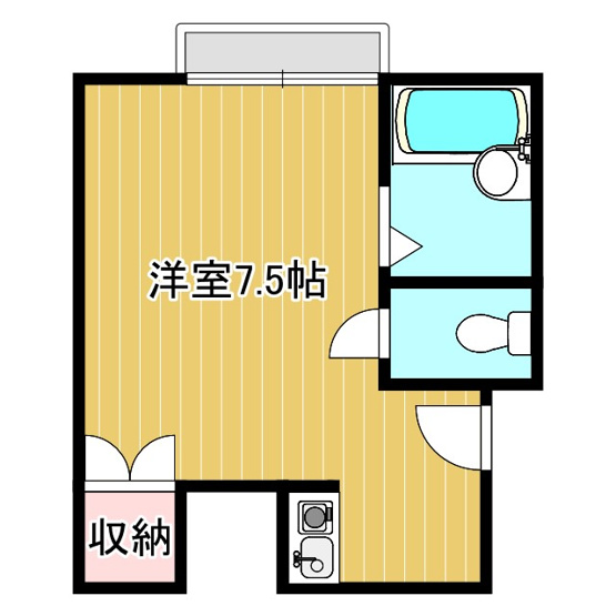 【間取り】 | ユニバーハイツオオセヤ