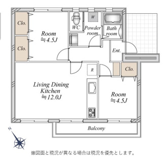 【間取り】 | 高洲1丁目住宅１８－１号棟