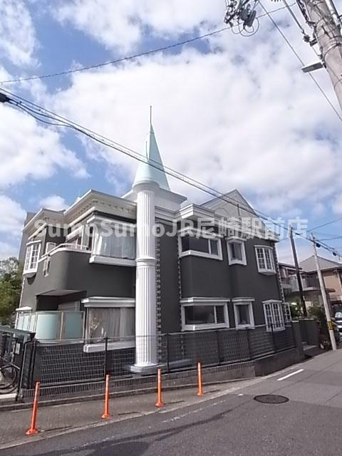 武庫之荘グリーンハイツⅠの外観|外観もきれいです