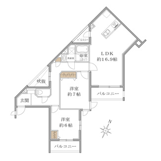 【間取り】 | Mon