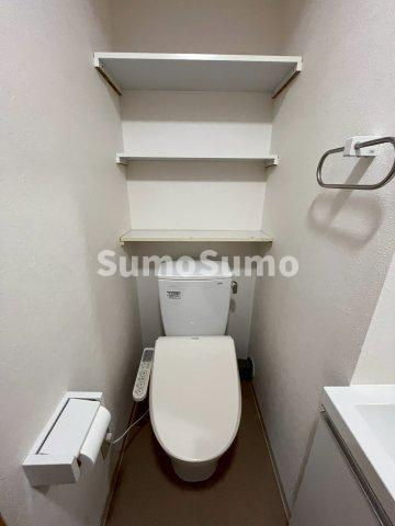 武庫川フレックスのトイレ|落ち着いたトイレです