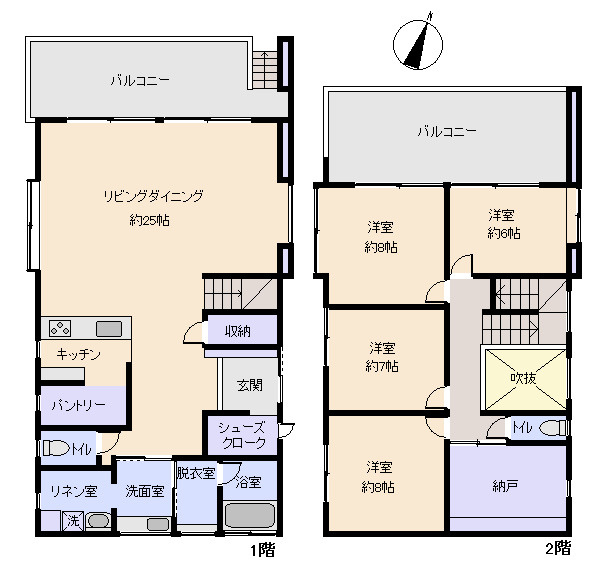 熱海市　網代の間取り