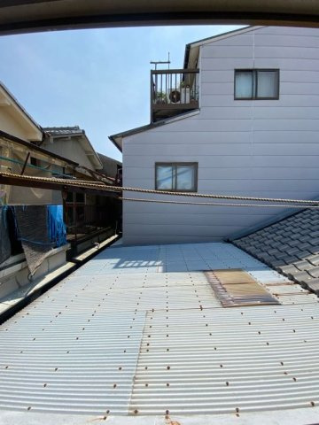 駒ヶ林町1丁目連棟住居の展望