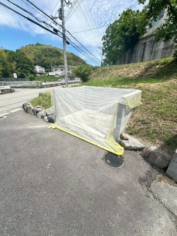 林コーポラスの駐車場