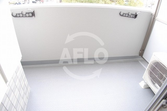 エスリード阿波座シティーウエストⅡのバルコニー|エスリード阿波座シティーウエストII　バルコニー