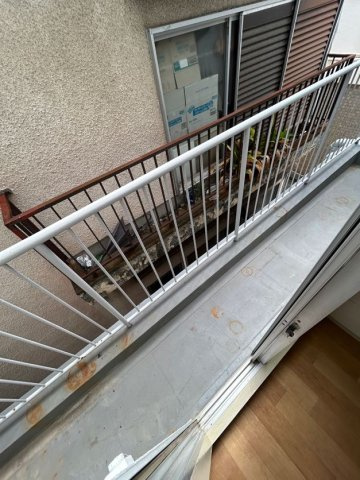 木下マンションのバルコニー