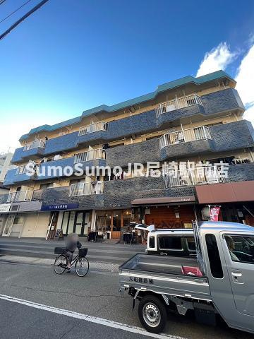 松俊ハイツの外観|外はこのようになっています