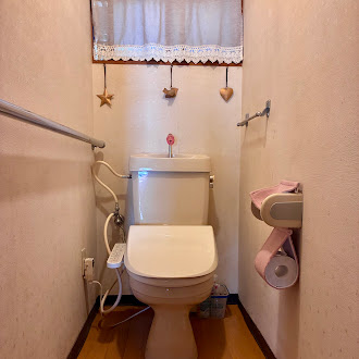 売中古戸建　中央区富塚町のトイレ|使いやすい空間できれいに使われているトイレです。