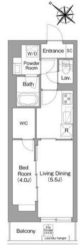 コンフォリア・リヴ豊洲キャナルの間取り