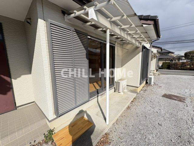 藤塚貸住宅のバルコニー|当社、チルホームのHPもご覧ください(^^)/物件情報多数♪