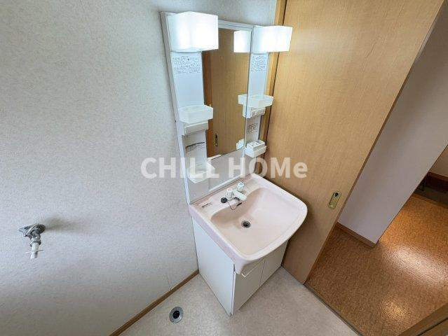 藤塚貸住宅の独立洗面台|当社、チルホームのHPもご覧ください(^^)/物件情報多数♪
