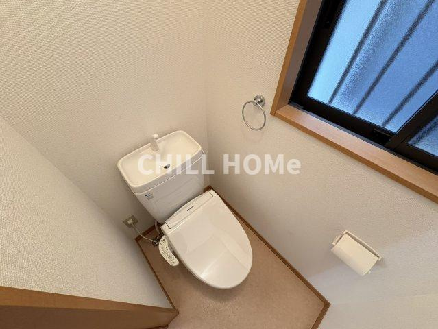 藤塚貸住宅のトイレ|当社、チルホームのHPもご覧ください(^^)/物件情報多数♪