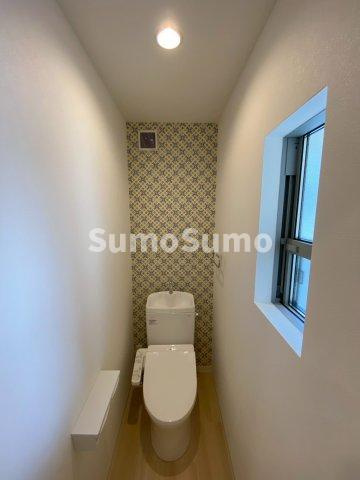 離宮前町１丁目貸家のトイレ|シンプルで使いやすいトイレです