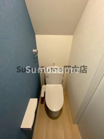離宮前町１丁目貸家のトイレ|シンプルで使いやすいトイレです