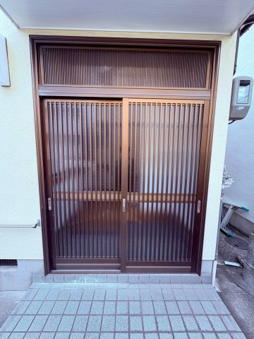 湊川町6丁目平屋庭付のエントランス|落ち着いたエントランスです