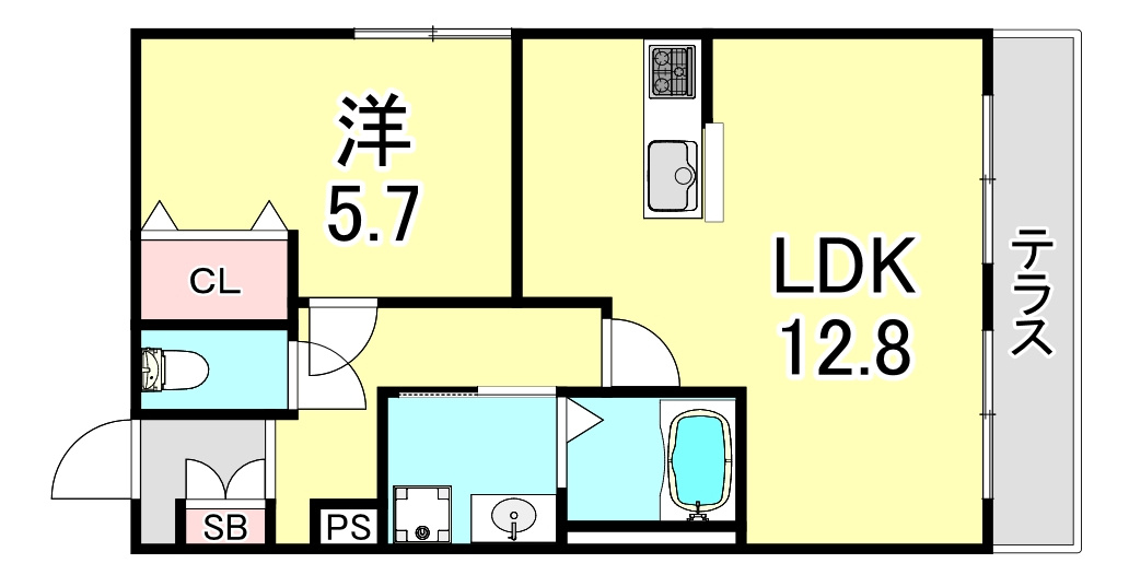 潮見台コートの間取り