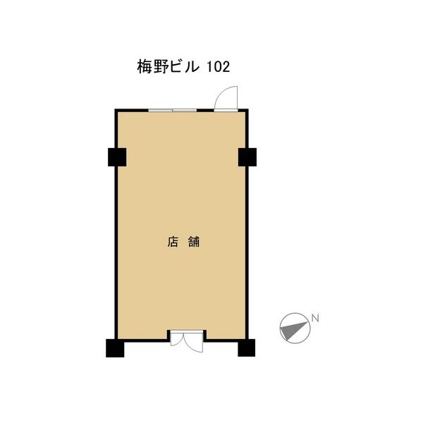 梅野ビルの間取り