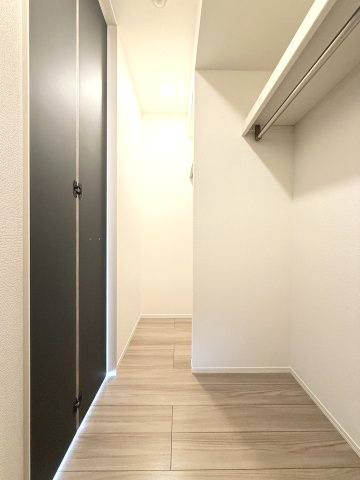 ガナールⅡの収納|収納便利なウォークインクローゼット