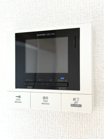 ガナールⅡのセキュリティ|訪問者を確認できるモニタ付きインタホン