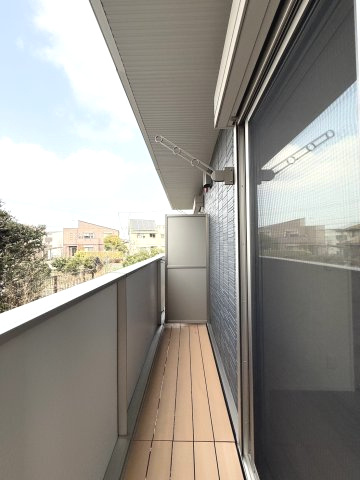 ガナールⅡのバルコニー|西に面したバルコニー