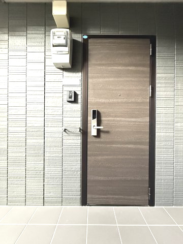 ガナールⅡの玄関|ガナールⅡ101の玄関入り口