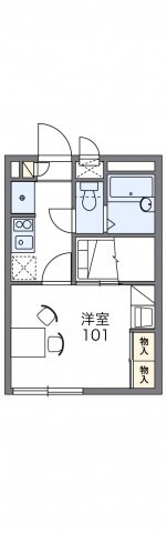 【間取り】 | レオパレスプレミール | 画像2