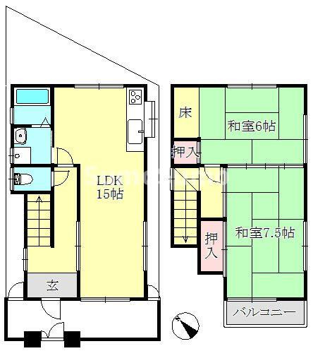 工藤邸の間取り