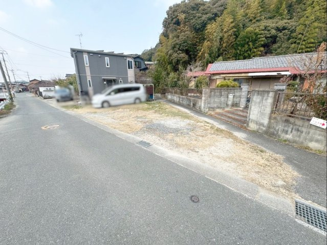 糟屋郡篠栗町大字高田　土地の前面道路含む現地写真|前面道路の様子です！