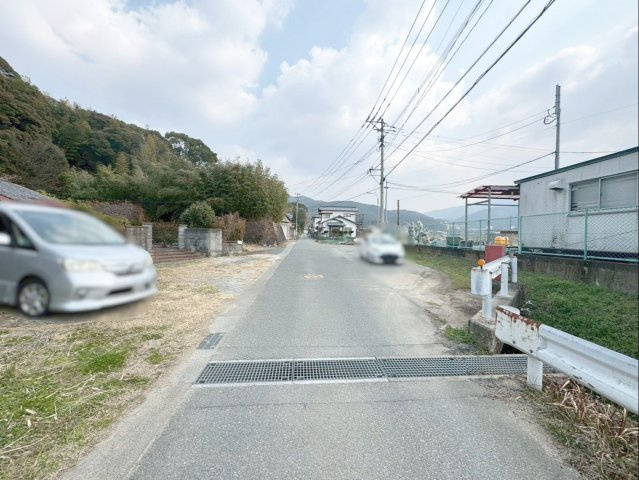 糟屋郡篠栗町大字高田　土地の前面道路含む現地写真|前面道路の様子です！