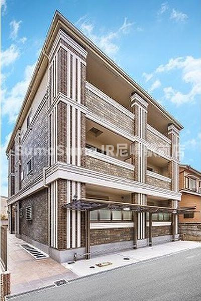 KTIレジデンス福町Cの外観|落ち着いた雰囲気の外観です