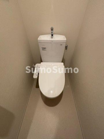 THE MUSIC COURTのトイレ|清潔感のあるトイレです
