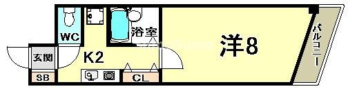 JUN中山手の間取り