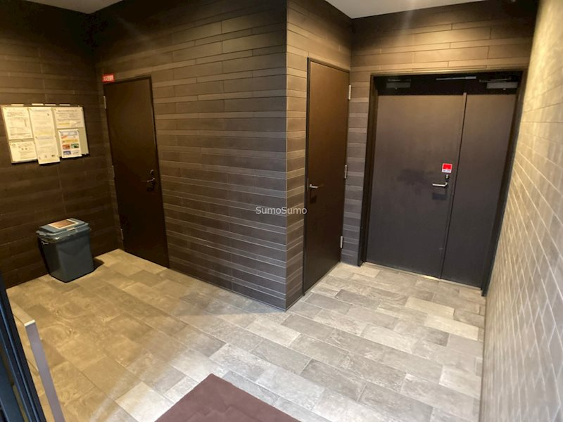 INOYA BLDG RESIDENCEのロビー|落ち着いたロビーです