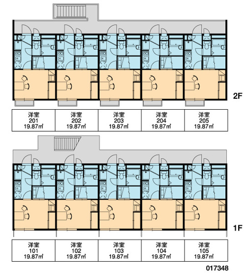 【区画図】 | レオパレス南田園第3 | 画像3