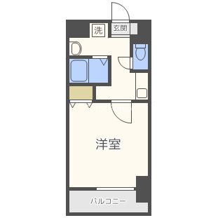 SWISS難波西の間取り