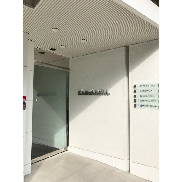KANOACIAのエントランス|落ち着いたエントランスです