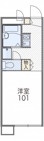 【間取り】 | レオパレスAー1 | 画像2