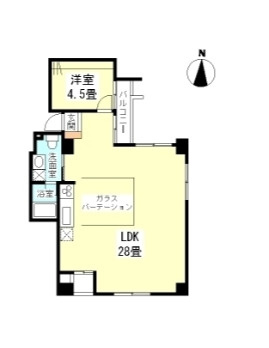 GARRET南堀江の間取り