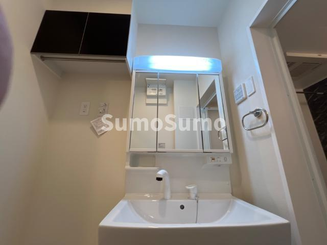 プランドール豊町の洗面所