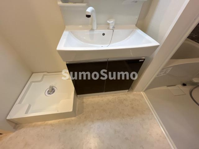 プランドール豊町の洗面所