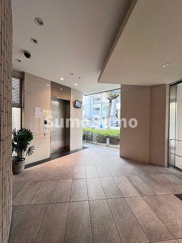 キャッスルビュー玉造上町台のエントランス