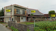 高島市安曇川町下小川茅葺屋根古民家の画像