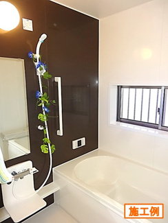 【浴室】 | 横浜市戸塚区汲沢町　新築戸建　全2棟/今回販売2棟（1号棟） | 同施工会社施工例
